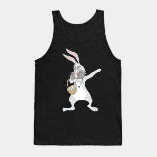 Dabbing Easter Bunny Tank Top